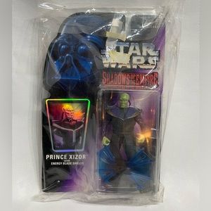 VINTAGE STAR WARS SHADOWS OF THE EMPIRE PRINCE XIZOR ACTION FIGURE NEW SEALED